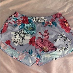 Floral Workout Shorts